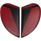 Icon Airform™ Helmet Side Plates Sideplte Afrm Conflux Red