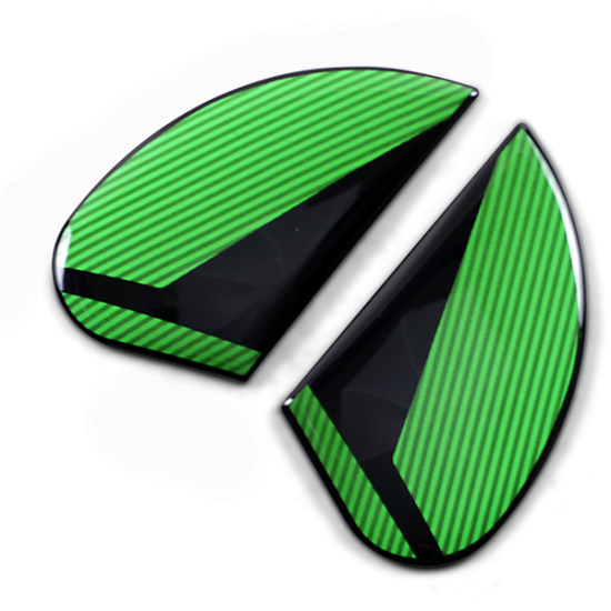 Icon Airform™ Helmet Side Plates Sideplte Afrm Conflux Green