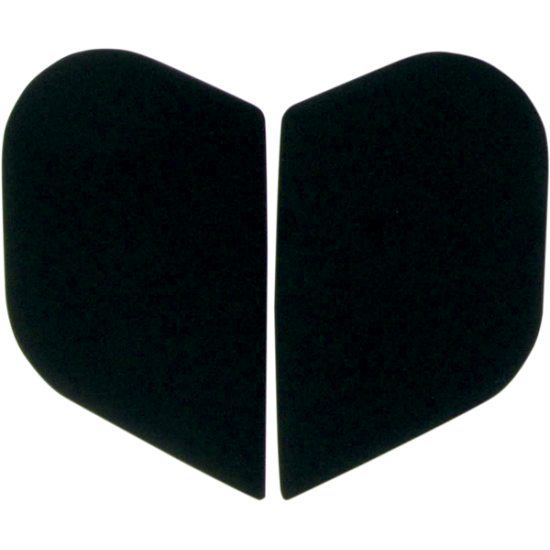 Icon Airframe/Alliance™ Helmet Side Plates Sideplate Pro Rub Black