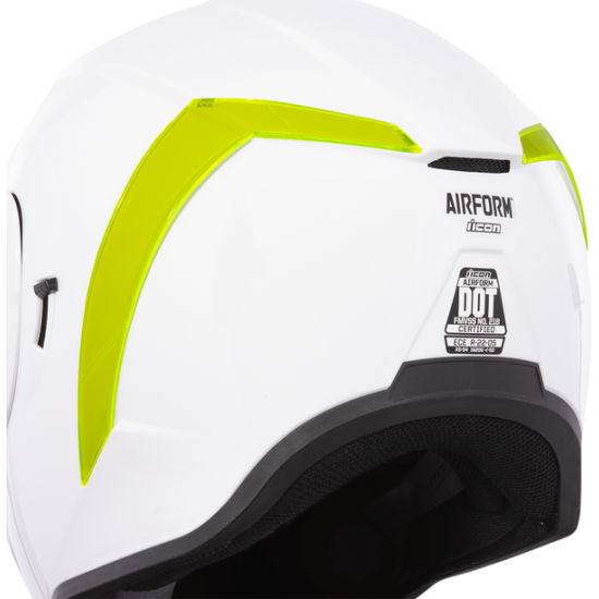 Icon Airform™ Helmet Rear Spoiler Rear Spoilr Afrm Dyglo Gn
