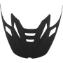 Icon Airflite™ Helmet Peak Visor-Peak  Rub Black