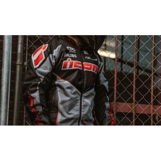 Icon Hooligan Ultrabolt Jacket Jkt Hooligan U Bolt Bk Xl Helmet