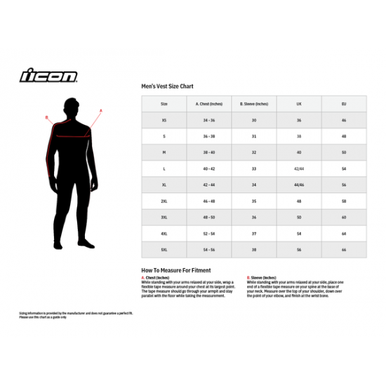 Icon Regulator™ D30® Weste Mit Seitlichen Schnallen Vest Reg D3O Strpd 2X/3X