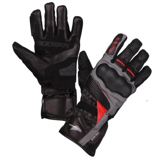 Modeka Glove Panamericana Schwarz/Sand Dxs