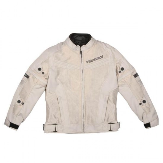 Modeka Jacket X-Vent Kids Hellgrau 164