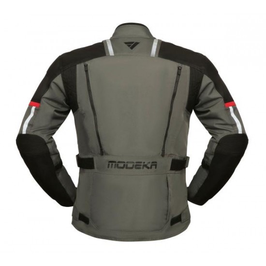 Modeka Jacket Raegis Grau/Schwarz S