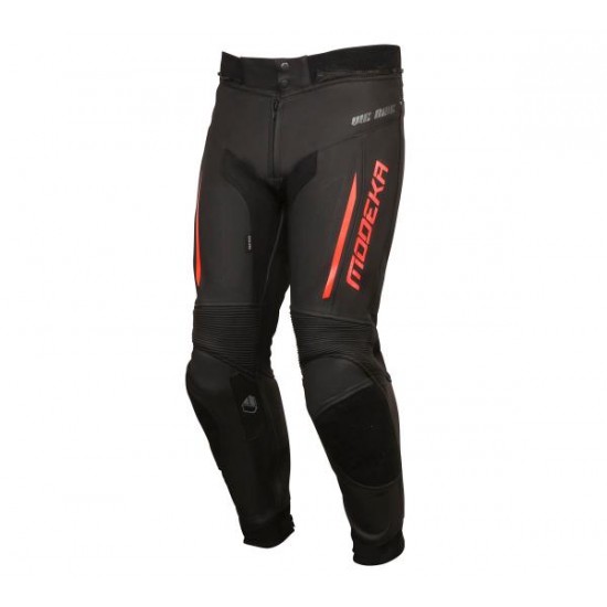 Modeka Pants Valyant Schwarz/Rot 48H