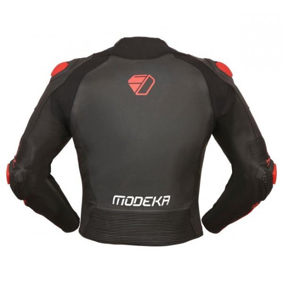 Modeka Jacket Yron Schwarz/Rot 54