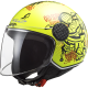 LS2 Of558 Sphere Lux Skater H-V Yellow XXL