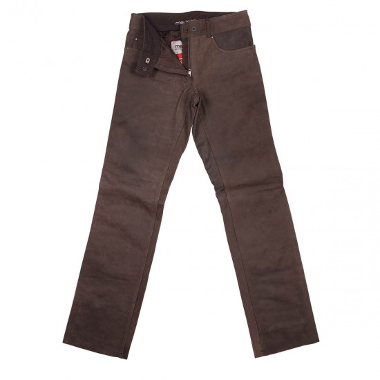 Modeka Leatherjeans Stemp Braun 50