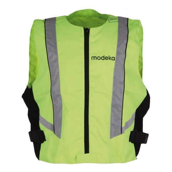 Modeka Warning Vest Basic Neon Yellow Xs