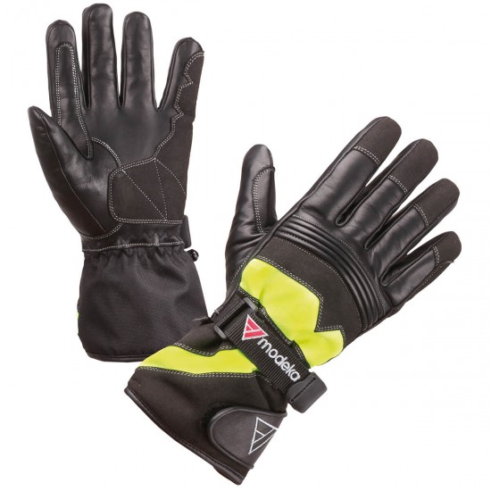 Modeka Glove Freeze Evo Black/Yellow 9