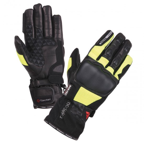 Modeka Glove Tacoma Black/Yellow Dxs