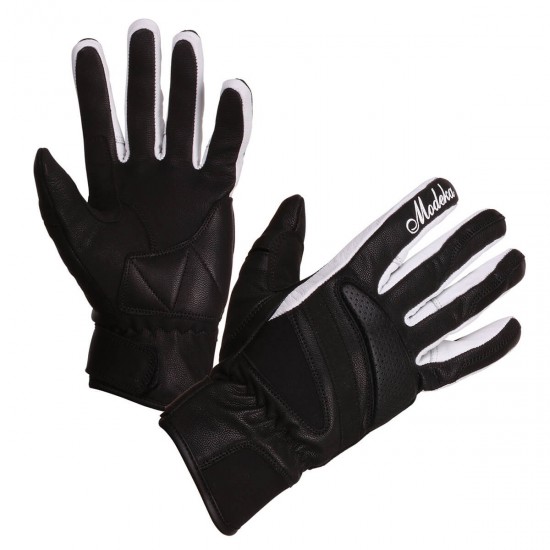 Modeka Glove Camira Lady Black/White Dxl
