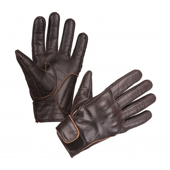 Modeka Glove Hot Classic Dunkelbraun 9