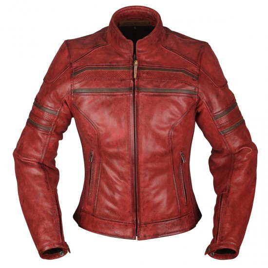 Modeka Jacket Iona Lady Red 36