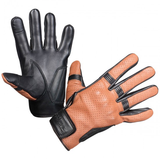 Modeka Glove Hot Two Braun/Schwarz 8