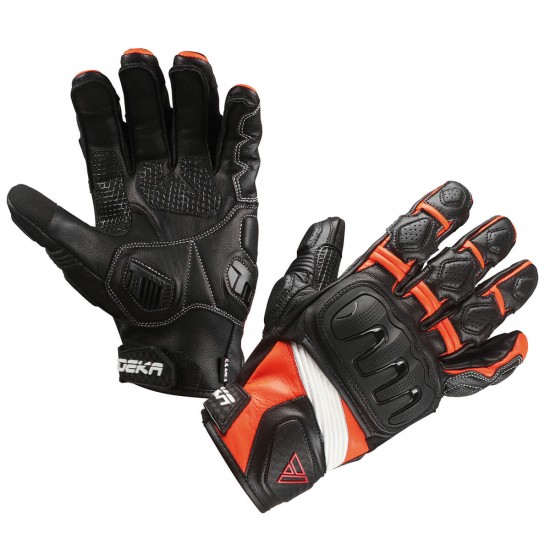 Modeka Glove Baali Black/Orange 12