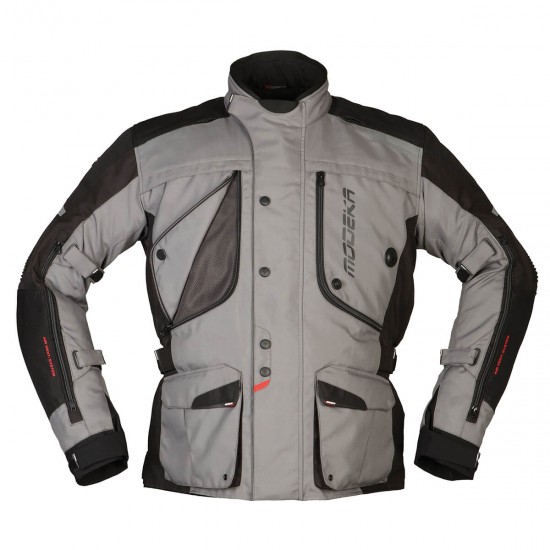 Modeka Jacket Aeris Grau/Schwarz L
