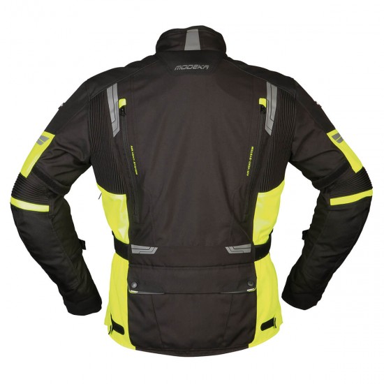 Modeka Jacket Aeris Black/Yellow Xl