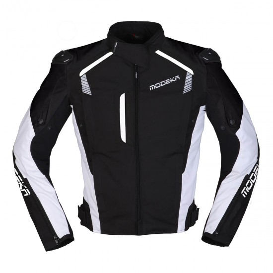 Modeka Jacket Lineos Black/White 3Xl