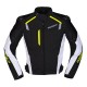 Modeka Jacket Lineos Black/White/Fluoyellow Xxl