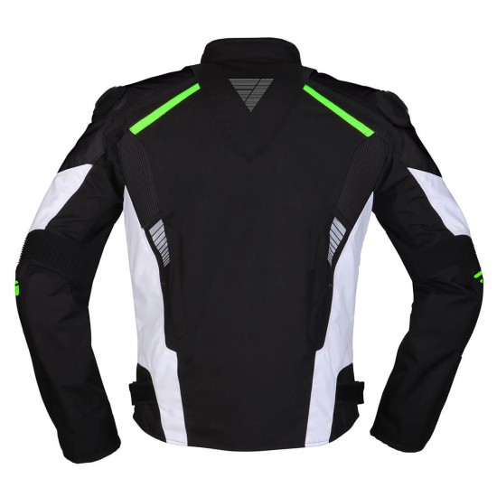 Modeka Jacket Lineos Black/White/Green L