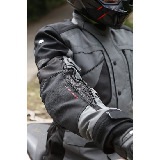 Modeka Jacket Aeris Grau/Schwarz 3Xl