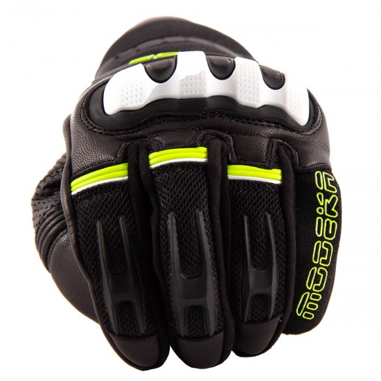 Modeka Glove Air Ride Schwarz/Weiß/Neon 8