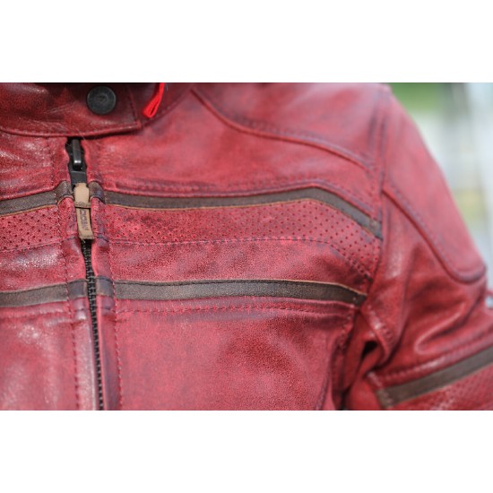 Modeka Jacket Iona Lady Red 44