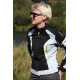 Modeka Jacket Khao Air Lady Schwarz/Hellgrau/Gelb 46