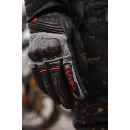 Modeka Glove Panamericana Black/Red Dxs