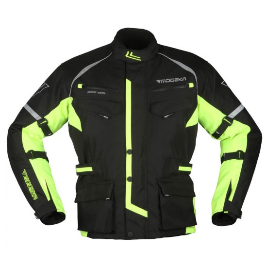 Modeka Jacket Tarex Black/Yellow M