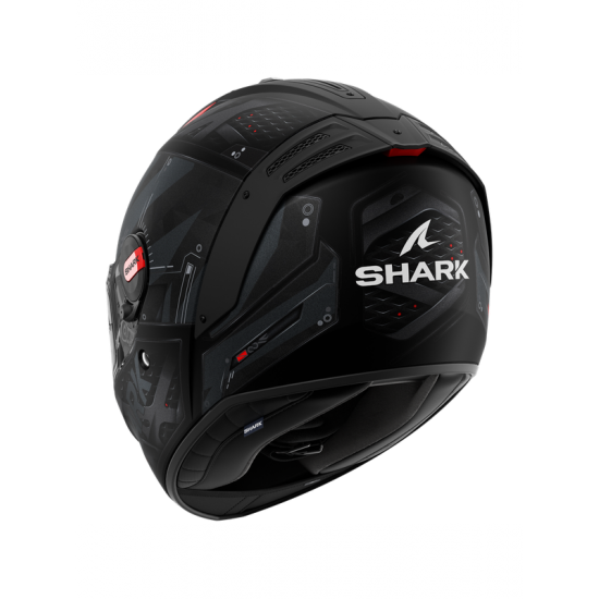Shark Spartan Rs Stingrey Mat Black Anthracite Red Xs