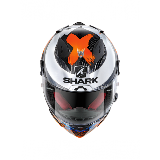 Shark Race-R Pro Carbon Lorenzo 2019 Carbon Blue Red Xs