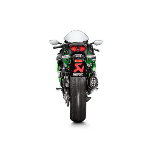 Akrapovic Slip-On Serie Schalldämpfer Muffler Ti Bl Ninja H2 Sx S-K10So21-Hraabl