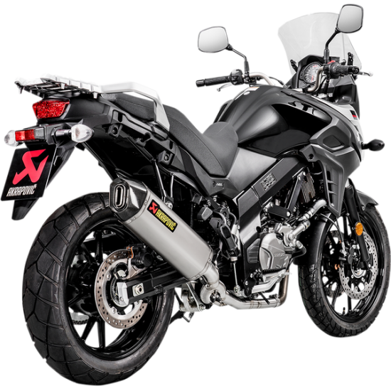 Akrapovic Racing Line Exhaust System Exhaust Rac Ss/Ti V-Strom S-S6R9-Wt