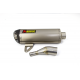 Akrapovic Slip-On Line Muffler Scooter Muffler Ss/Cf X-Max 125 S-Y125So5-Hrss