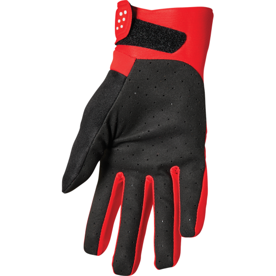 Thor Spectrum Cold Weather Gloves Glove Spect Cold Rd/Wh Xs 3330-6758