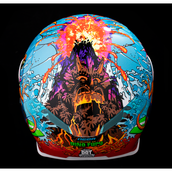 Icon Airform™ Dino Fury Helmet Hlmt Afrm Dino Fury Bl 2X