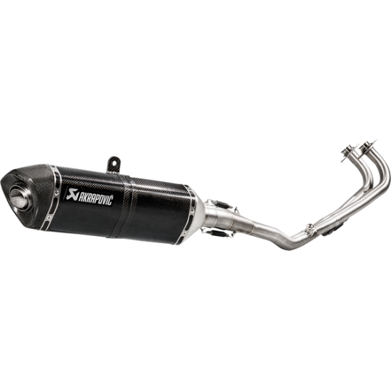 Akrapovic Racing Line Full Exhaust System Scooter Exhaust Rac Ss/Cf Maxsym S-Sy5R1-Rc