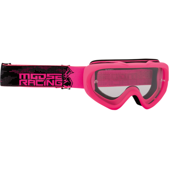 Moose Racing Qualifier Agroid™ Motorradbrille Für Jugendliche Goggl Yt Qal Agroid Pink 2601-2679