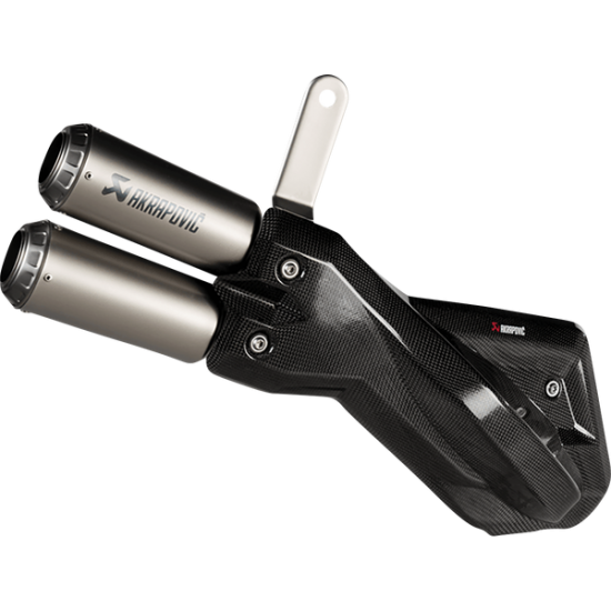 Akrapovic Slip-On Serie Schalldämpfer Muffler Ti Multistrada 950 S-D9So18-Hifft