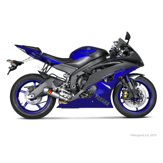 Akrapovic Slip-On Serie Schalldämpfer Muffler Ti Yzf-R6 S-Y6So10-Ahbt