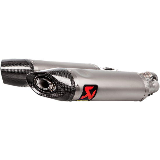 Akrapovic Slip-On Line Muffler Mufflers Ti Shiver 900 S-A9So1-Hdt