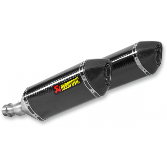 Akrapovic Slip-On Serie Schalldämpfer Mufflers Cf Z1000Sx 17 S-K10So19-Hzc