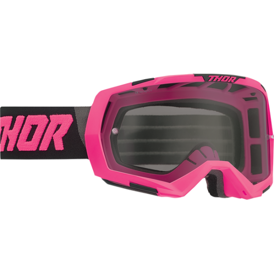 Thor Regiment Motorradbrille Goggle Regiment Flo Pk/Bk 2601-2803