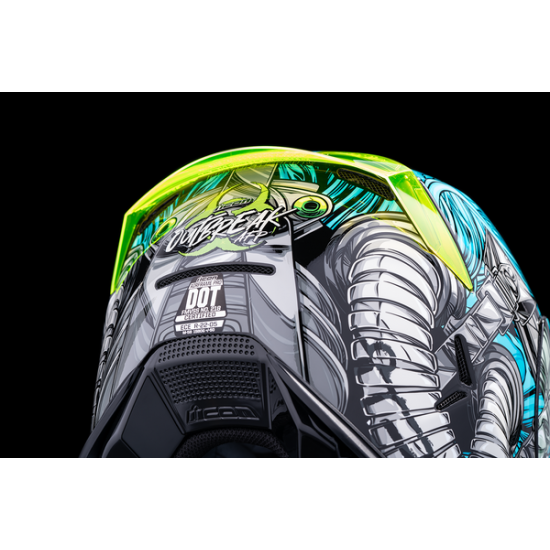 Icon Airframe Pro™ Outbreak Helmet Helmet Afp Outbreak Bl Lg