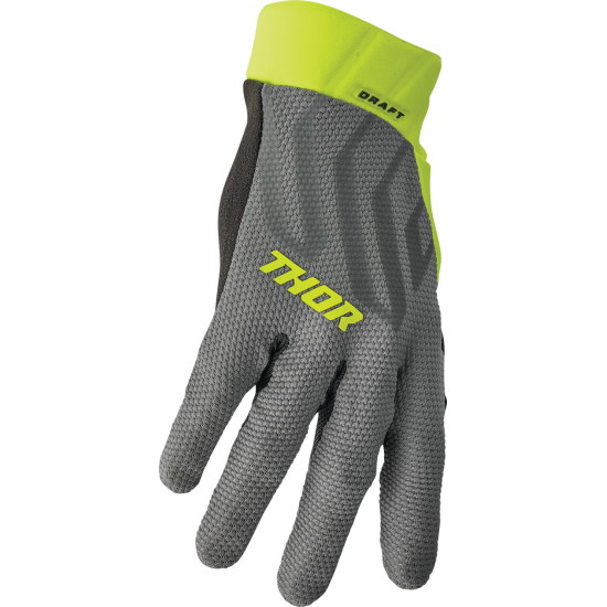 Thor Draft Handschuhe Glove Draft Gray/Acid Xs 3330-6812