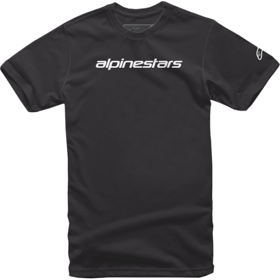 Alpinestars Linear Word T-Shirt Tee Linear Word Blk/Gy 2X